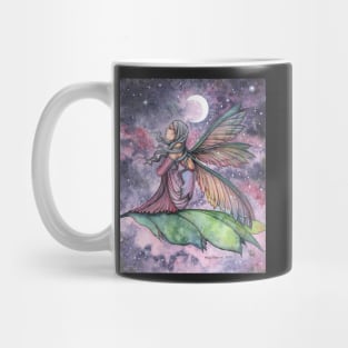 Drifting Away Fairy and Moon Fantasy Art by Molly Harrison Mug